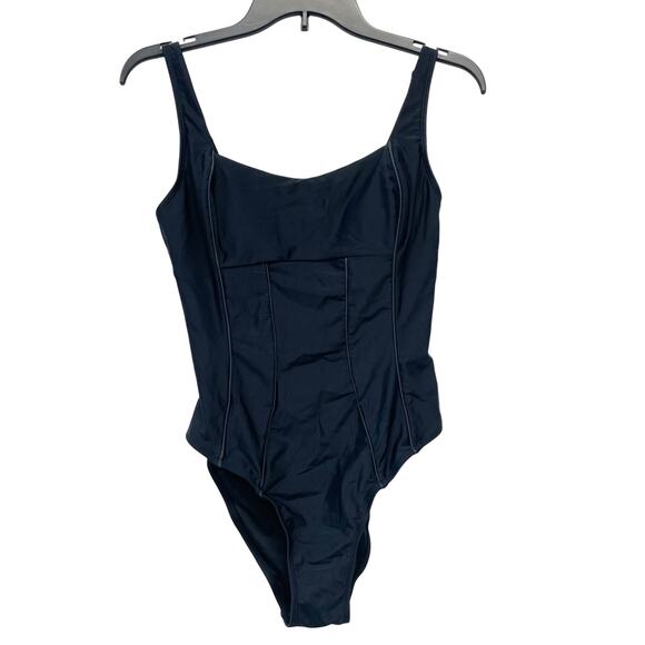 Cupshe Women's Atlantis Square Neck Tummy Control One Piece Swimsuit Size M - Picture 1 of 7